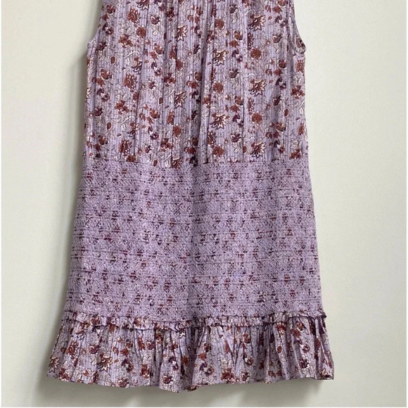 New Veronica Beard Cox Floral Smocked Flounce Mini Dress
Ruffle lavender XL - Picture 9 of 11